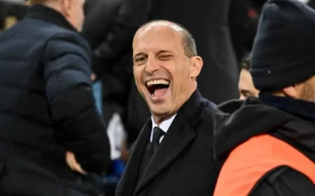 Allegri Predicts 86-88 Points for Scudetto Amidst Inter’s Historic Challenge