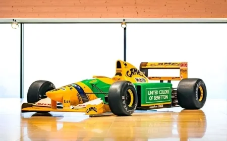 Michael Schumacher’s Benetton B192 F1 Car Auctioned for €8.5M