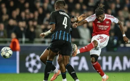 Madueke Claims December Goal of the Month Award