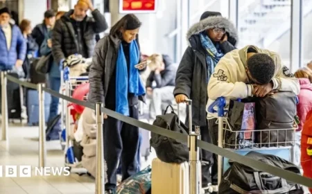 Icy Weather Grounds Norwich-Amsterdam Flights
