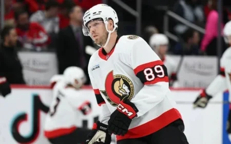 Senators Drop Linus Ullmark to Welcome Lars Eller to Roster