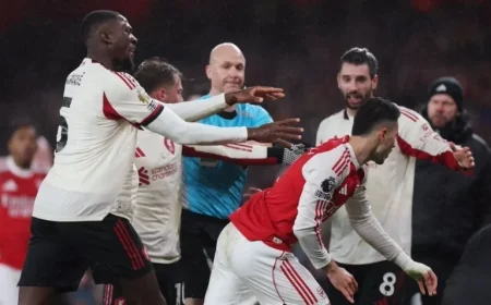 Gabriel Martinelli Shoves Injured Conor Bradley Before Liverpool Star Stretchered Off