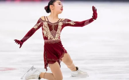 Calgary’s Lia Cho, 13, Sets New Canadian Junior Figure Skating Record