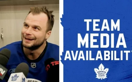 Maple Leafs Media Briefing Ahead of Philadelphia Flyers Game on January 8, 2026