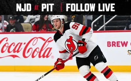 Live Updates: Devils Take on Penguins
