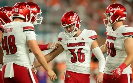 Tennessee Signs Louisville Kicker Cooper Ranvier to Replace Max Gilbert