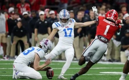 Brazilian Kicker Shines in College Football After Soccer Start
