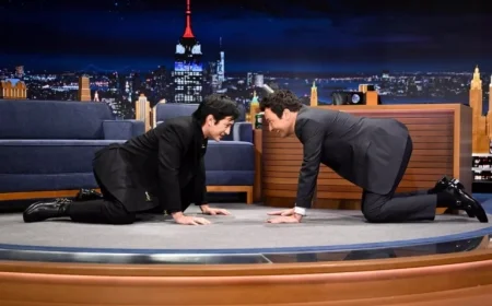 Hudson Williams Joins Jimmy Fallon, Expanding Heated Rivalry’s U.S. Presence