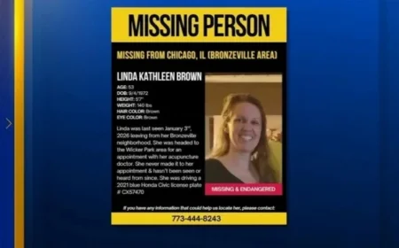 Missing CPS Teacher Last Seen Exiting Car Near South Side Lakefront