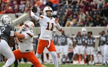 Carson Beck Guides Miami to Fiesta Bowl Triumph