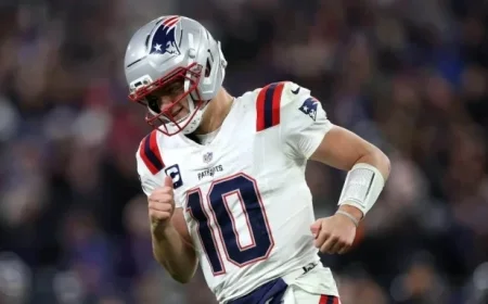 Patriots QB Drake Maye’s Year 2 Leap Mirrors Brady, Fuels MVP Candidacy