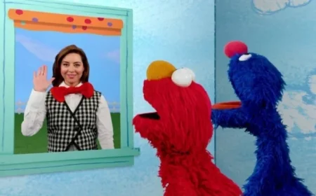 Aubrey Plaza Debuts in New ‘Sesame Street’ Special