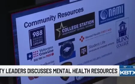 College Station Council Evaluates Mental Health Crisis Response Resources