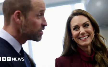William and Catherine Make Surprise Visit to London Hospital