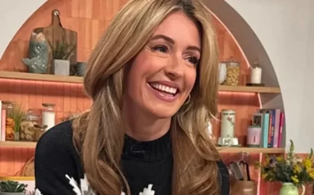 Cat Deeley Demonstrates Winter Chic with Cozy Jumper on This Morning