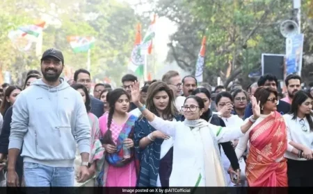 Mamata Banerjee Leads Rally; Judge Exits During I-PAC Raid Hearing