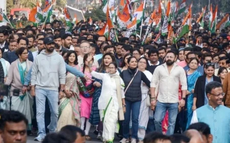 Mamata Banerjee Leads Kolkata Protest Against ED Actions