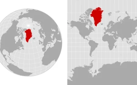 Is Greenland’s Size Misleading? How Maps May Distort Reality
