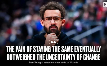 Trae Young Surprised by Hawks-Wizards Trade Announcement