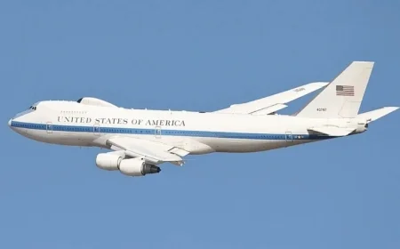 Boeing’s ‘Doomsday Plane’ Makes Rare U.S. Appearance After 51 Years