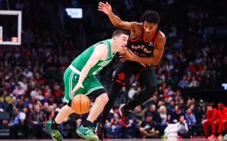 Toronto Raptors face Boston Celtics in Game 37 on January 9, 2026