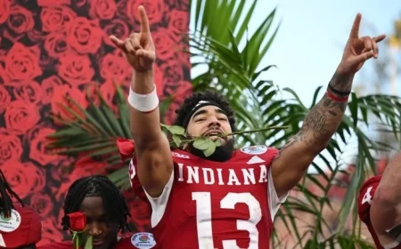 Elijah Sarratt’s NFL Draft Outlook: Potential Destinations for Indiana Receiver
