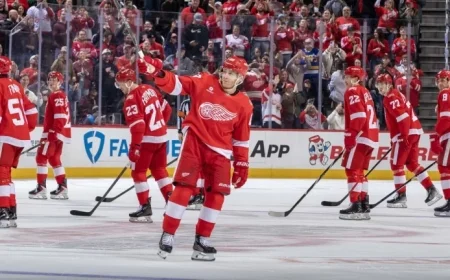 Kane Hits 500 Goals for Red Wings: NHL EDGE Stats Reveal Insights