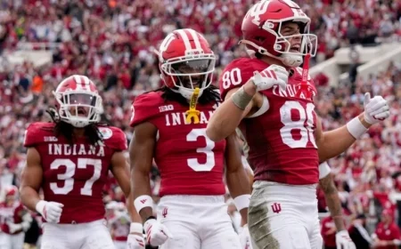 Indiana Battles Oregon: Live Updates from College Football Playoff Semifinal