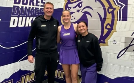 JMU Women’s Tennis Welcomes Niki Tomeljak for 2026-27 Season