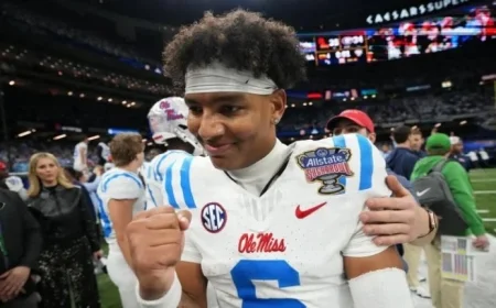 How a Small Football Powerhouse Molded Ole Miss Quarterback Chambliss into a Star