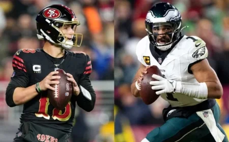 Three Key Storylines for 49ers vs. Eagles Playoff Clash
