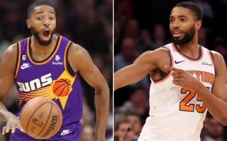 Knicks’ Mikal Bridges Adjusts to Role Returning to Phoenix