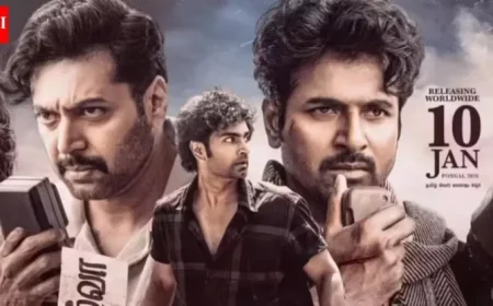 “Parasakthi: Sivakarthikeyan’s Film Debuts to Mixed Reviews, Praised Performances”