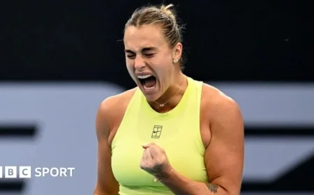 Aryna Sabalenka Advances to Brisbane Final Against Marta Kostyuk