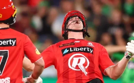 Melbourne Derby Thrills with Intense Rematch in BBL Showdown