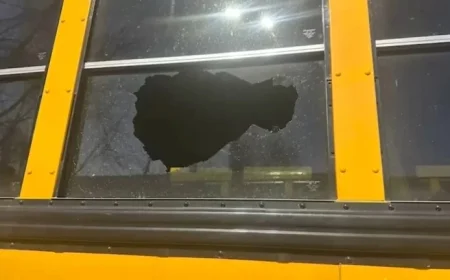 Rock Attack on Teaneck School Bus Leaves Girl with Fractured Skull