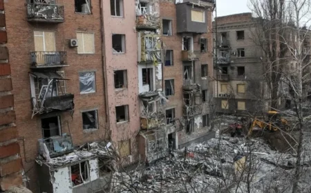 Russian Strikes Leave Half of Kyiv Without Heating in Ukraine War