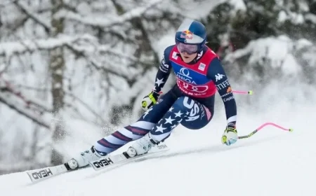 Lindsey Vonn Secures Second World Cup Downhill Victory in Olympic Season