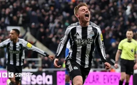 Newcastle Edges Leeds 4-3 in Thrilling Seven-Goal Encounter