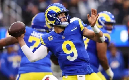 Matthew Stafford, Bijan Robinson, Jaxon Smith-Njigba Headline Team Roster