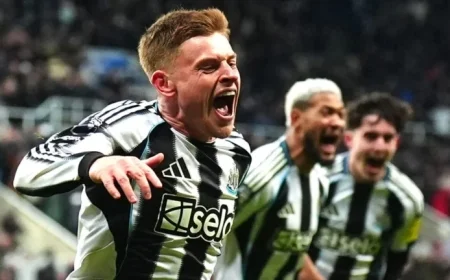 Harvey Barnes Seals Newcastle’s 4-3 Victory in Seven-Goal Thriller Against Leeds