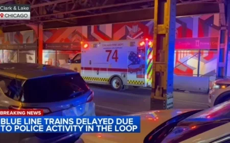 Stabbing at Clark and Lake Station Kills Man, Delays CTA Blue Line