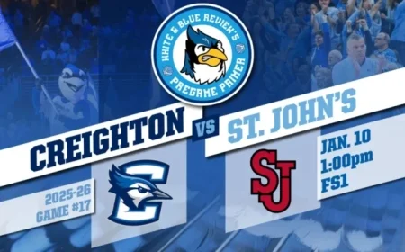 Creighton Hosts St. John’s in Anticipated Early Season Clash