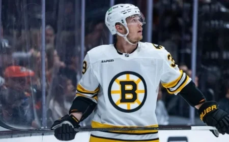 Bruins’ Morgan Geekie Exits Rangers Game for Family Matter