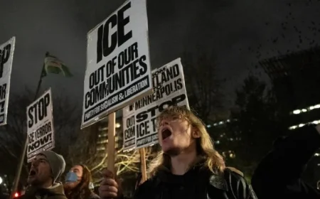 Portland Protests Persist Following Border Patrol Shooting, Reports OPB