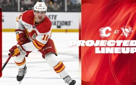 Flames vs. Penguins: Predicted Lineup Revealed