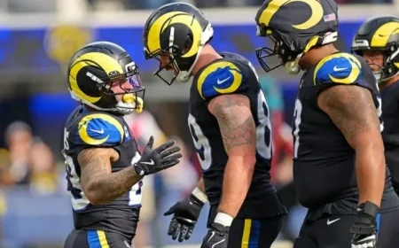 Tyler Higbee Injury Status for Wild Card Game vs. Panthers