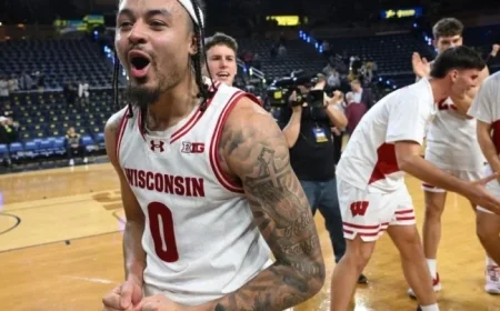 Wisconsin Defeats No. 2 Michigan 91-88, Hands Wolverines First Loss