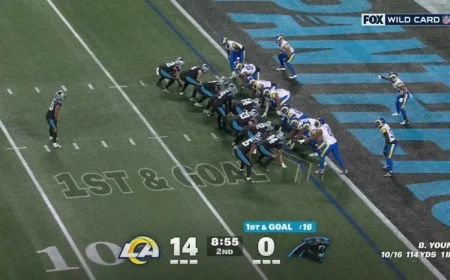 Chuba Hubbard Breaks Carolina Panthers’ Playoff Touchdown Drought Since 2018