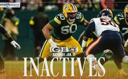 Packers’ Zach Tom Inactive for NFC Wild Card Against Bears